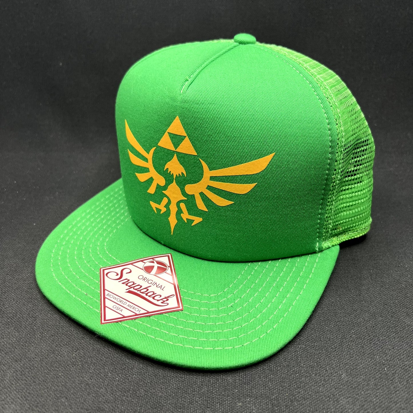 Legend of Zelda Skyward Sword Hylian Crest Trucker Snapback Hat Nintendo 2016