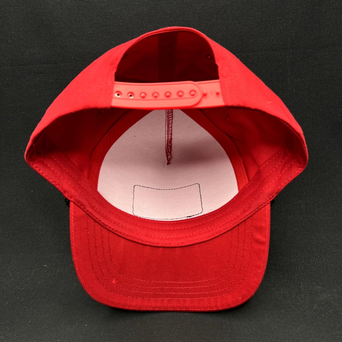 KBS Golf Shafts Rope Snapback Hat Red Golf Cap