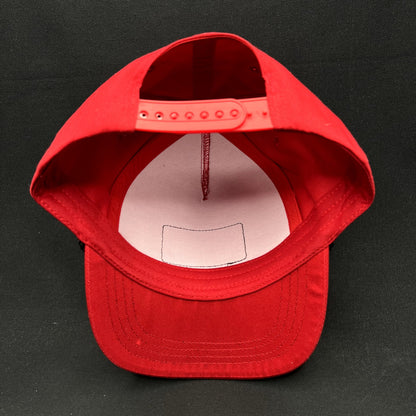 KBS Golf Shafts Rope Snapback Hat Red Golf Cap