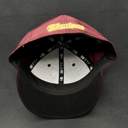 New Era 59FIFTY Tomateros de Culiacán Fitted Hat 7 1/8 LMP Baseball Burgundy
