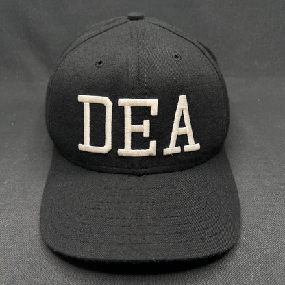 Vintage DEA New Era Strapback Hat Made USA Law Enforcement Cap