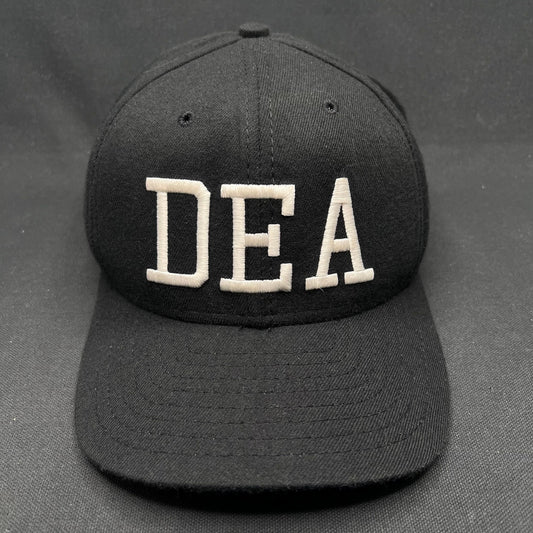 Vintage DEA New Era Strapback Hat Made USA Law Enforcement Cap