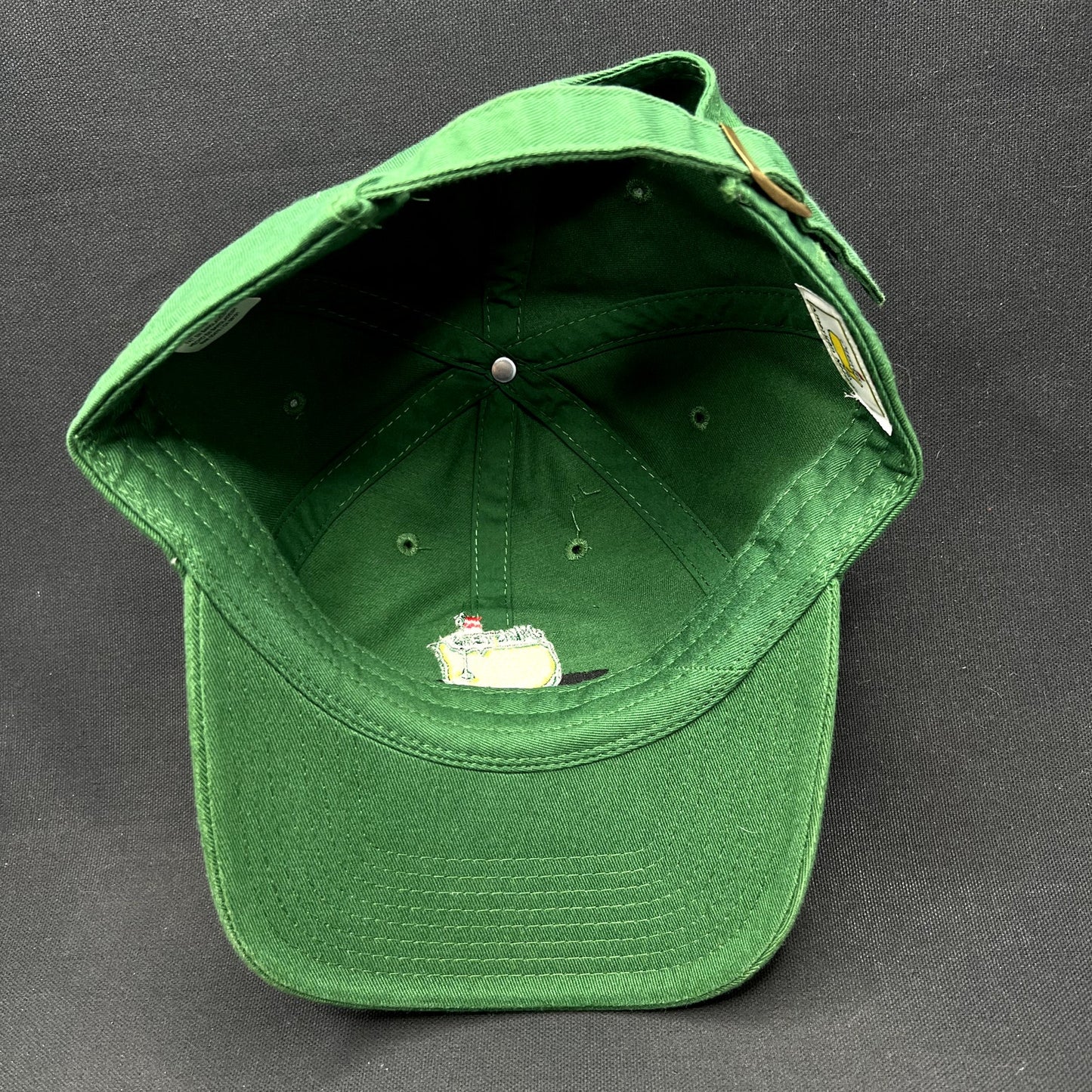 Masters Golf Tournament Augusta National American Needle Strapback Hat Green