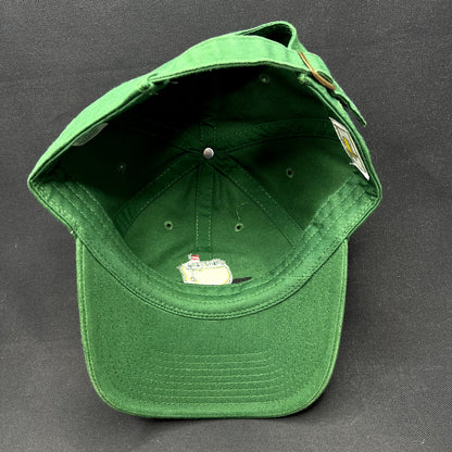 Masters Golf Tournament Augusta National American Needle Strapback Hat Green