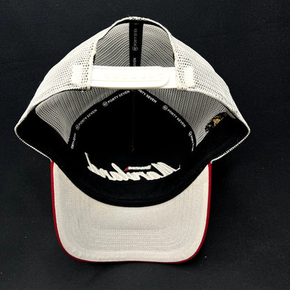 Maryland Terrapins 47 Brand Trucker Snapback Hat Red White NCAA College