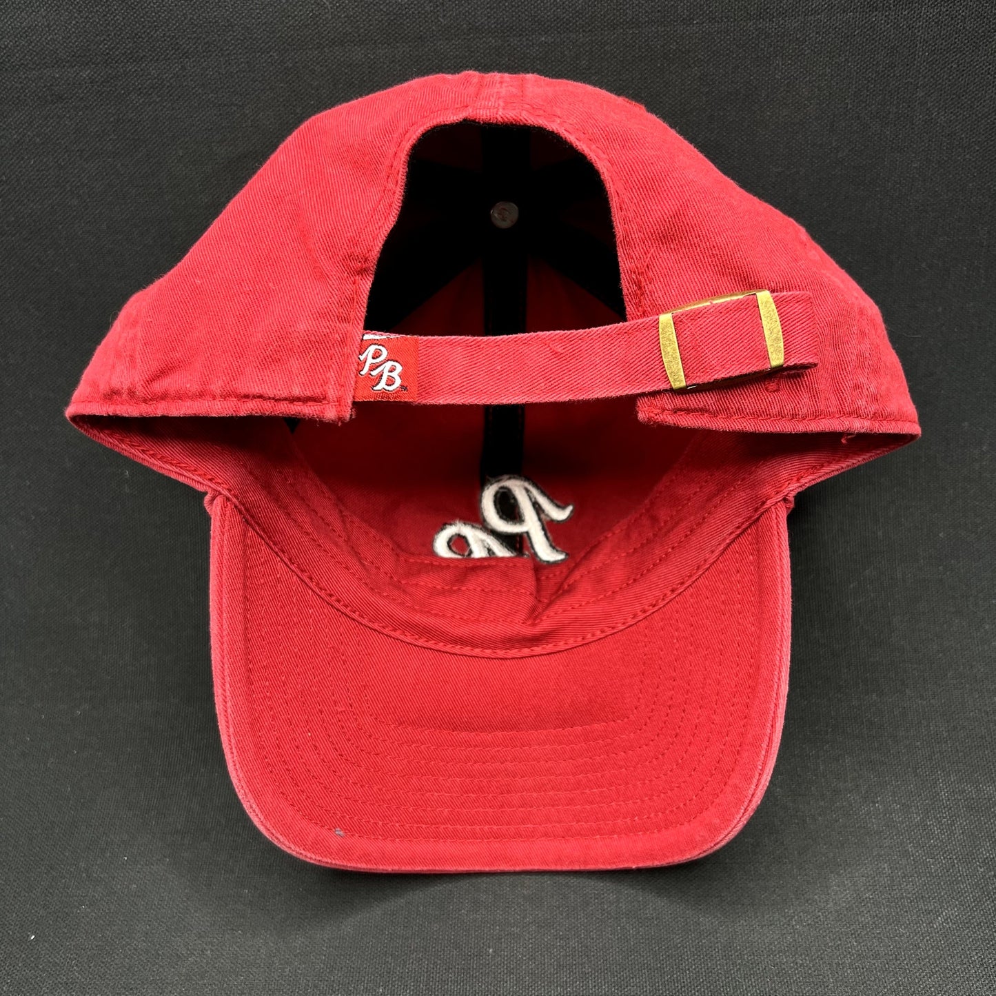Palm Beach PB Minor League Baseball Strapback Red Dad Hat