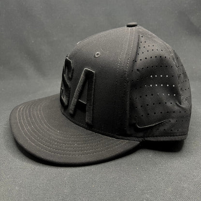 Nike Team USA Snapback Hat Blackout Dri-FIT Olympic Cap
