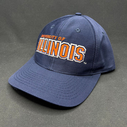 Vintage University of Illinois Sports Specialties Snapback Hat
