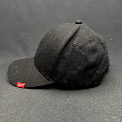 Ocean Park Hong Kong Panda Strapback Hat Black Embroidered Souvenir Cap