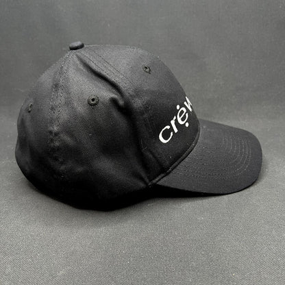 Crew Logo Snapback Hat Black KC Headwear Promotional Cap