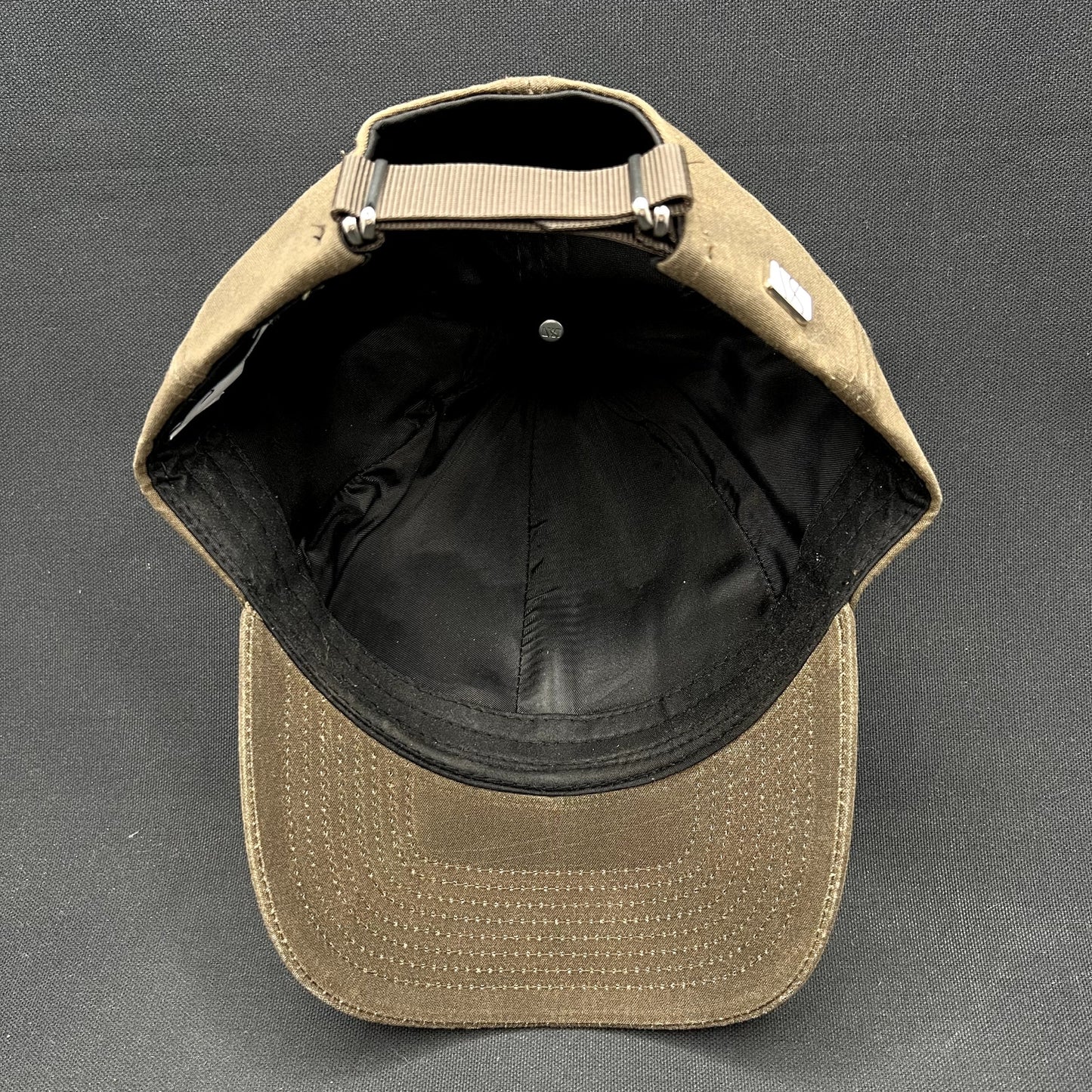 Varsity Headwear Luxury Strapback Hat Brown Minimalist Cap