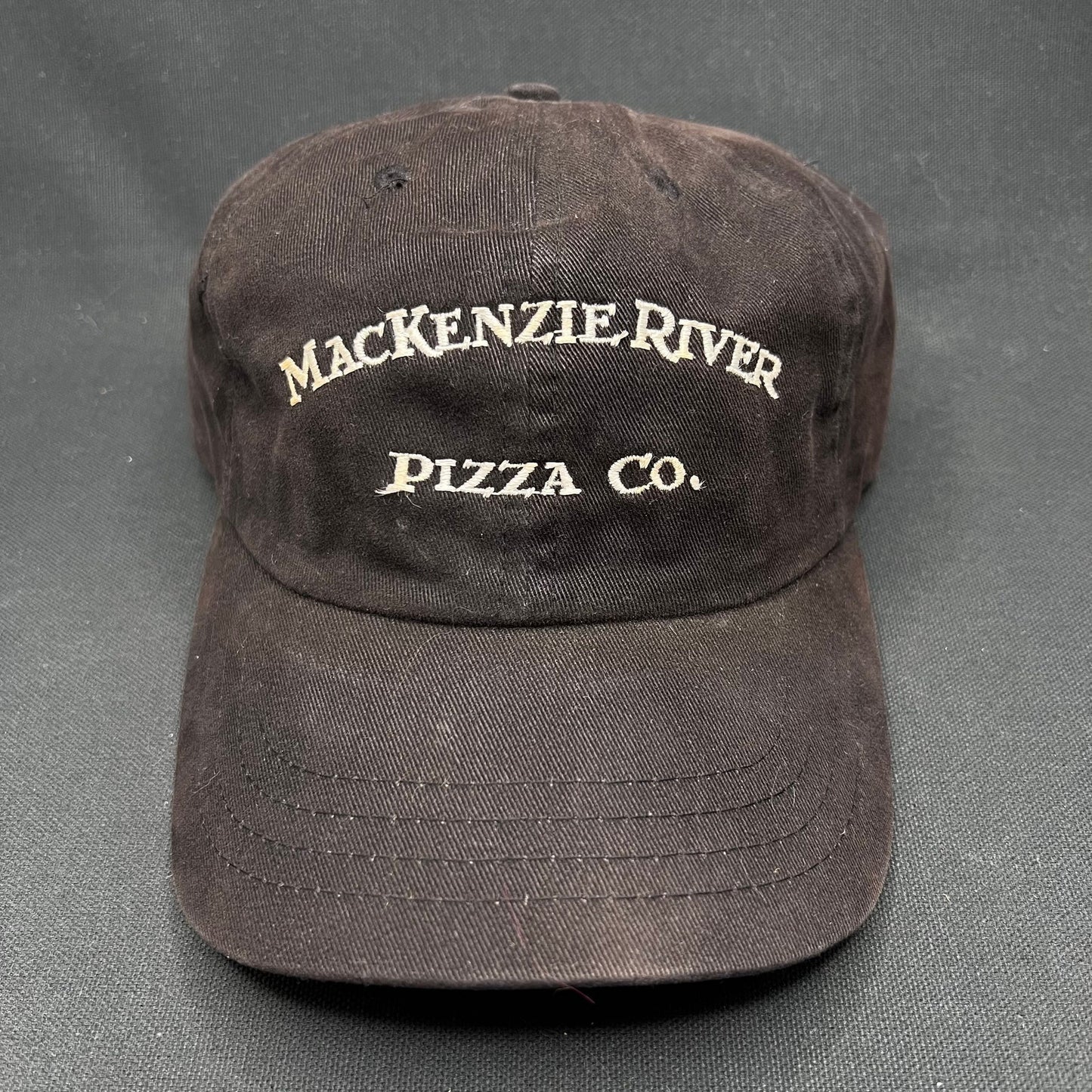 Mackenzie River Pizza Co Strapback Hat Montana Restaurant