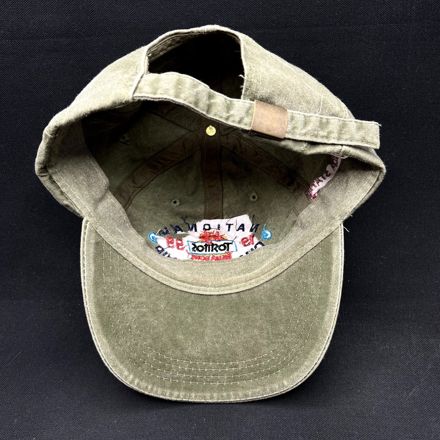 Vintage 1999 Tostitos Fiesta Bowl National Championship Strapback Hat