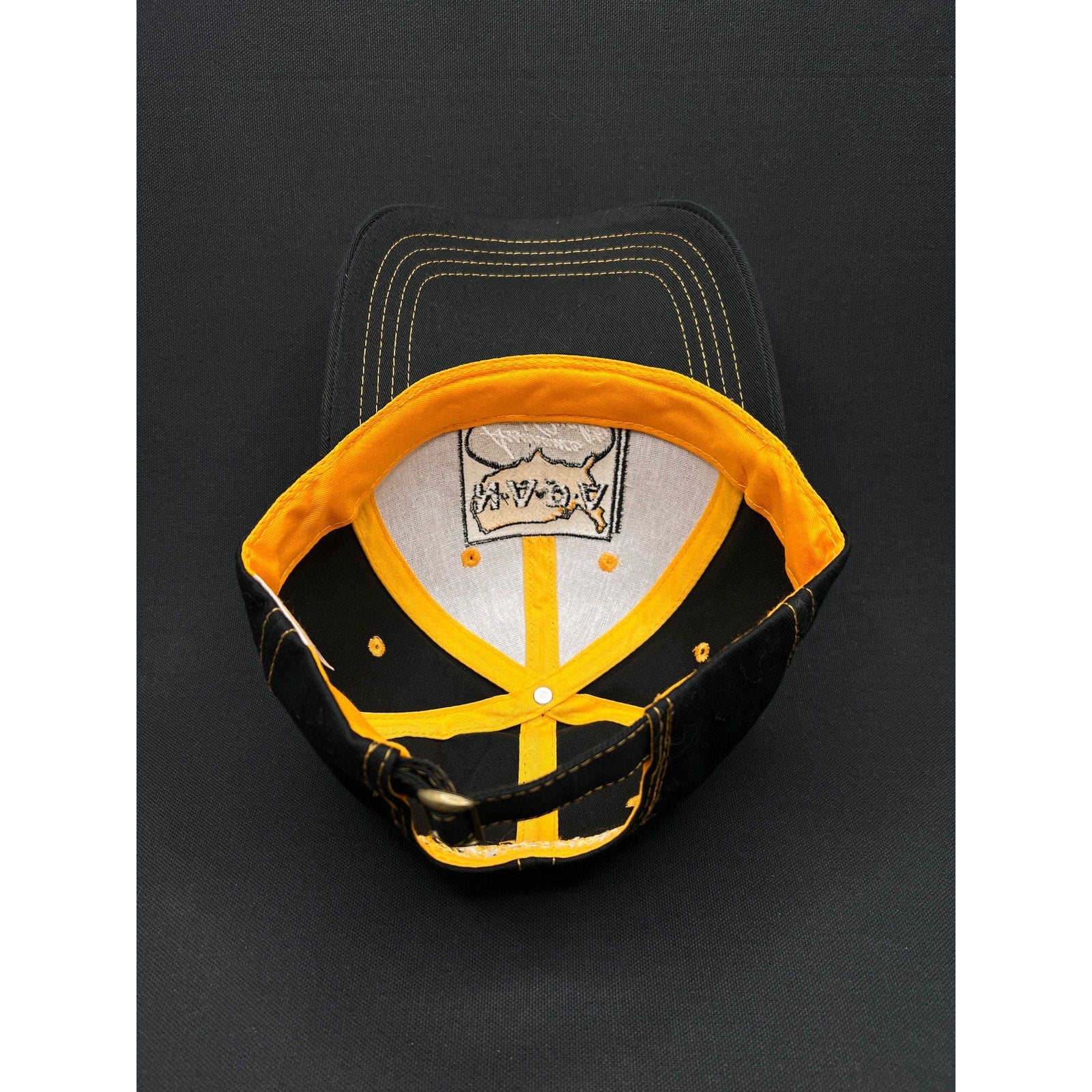 Vintage NAPA Auto Parts “Assurance of Quality” 1963 Black/Yellow Strapback