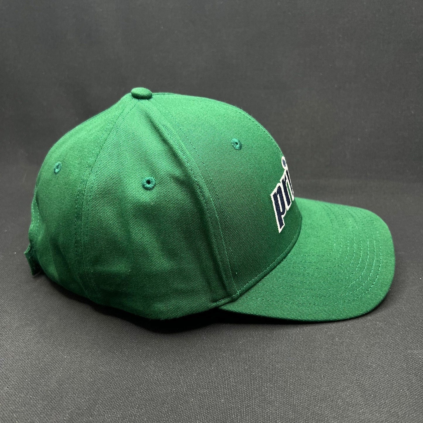 Prince Pickleball Green Strapback Hat Script Logo Cap