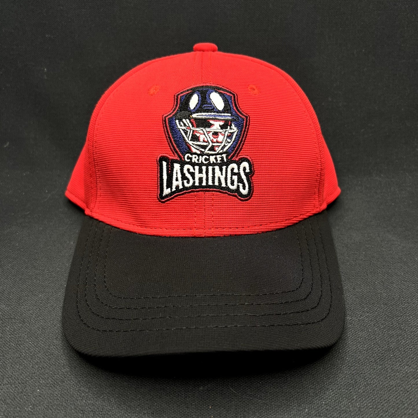 Los Angeles Lashings Cricket Team Fitted Hat Size L Red Black Cap