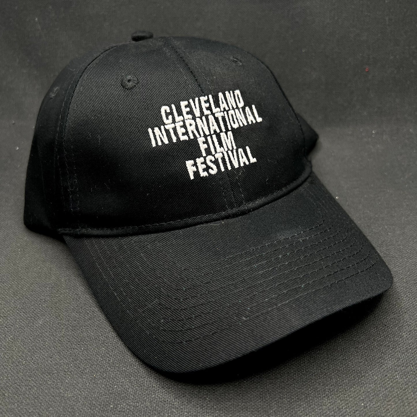 Cleveland International Film Festival Strapback Hat Black Port & Company