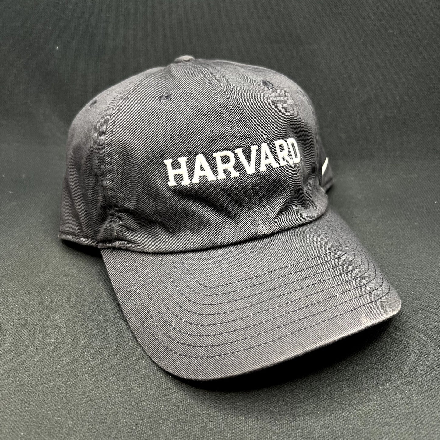 Nike Harvard University Club Strapback Hat Gray Adjustable Campus College M/L