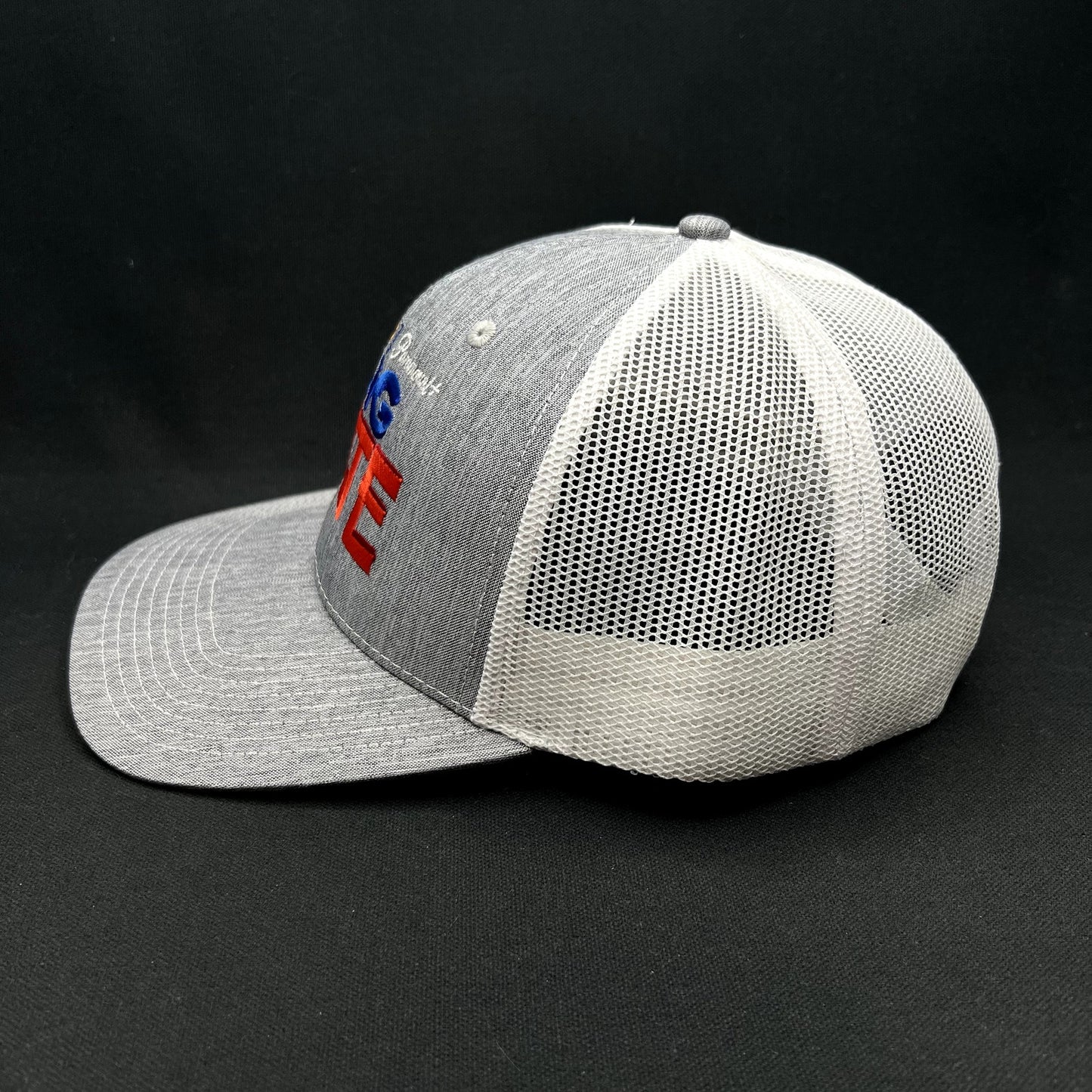 Nickelodeon Big Nate Paramount+ Snapback Trucker Hat Gray White Promo Cap