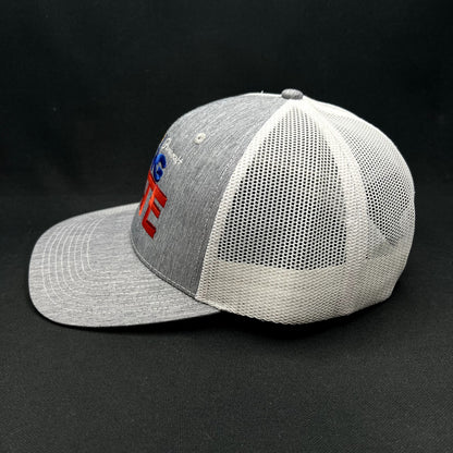 Nickelodeon Big Nate Paramount+ Snapback Trucker Hat Gray White Promo Cap