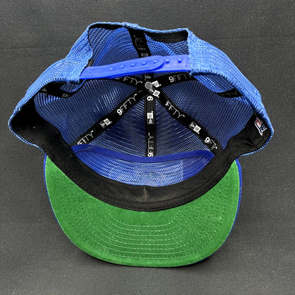 Seattle Seahawks New Era All Mesh Trucker Snapback Hat NFL Blue Green