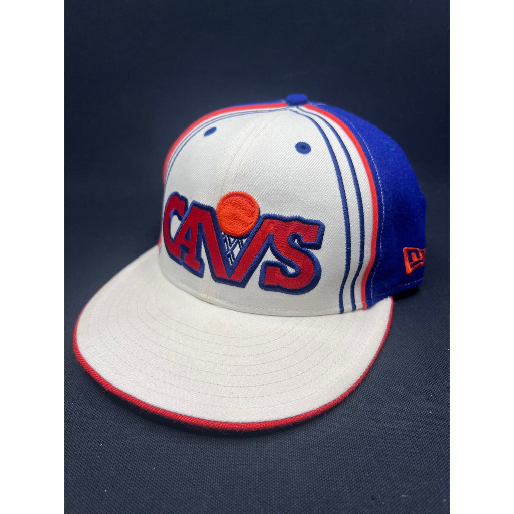 Vintage Cleveland Cavaliers 90s Style Hat New Era 59FIFTY Hardwood Classics 71/8