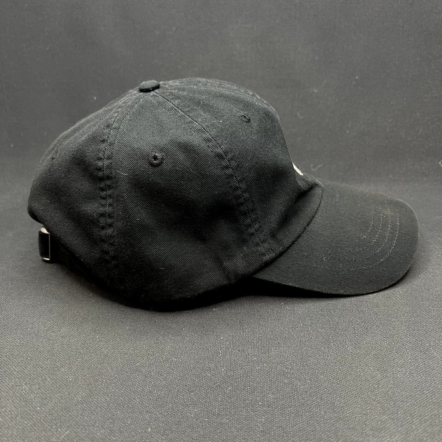 Polo Ralph Lauren Black Strapback Hat White Pony Logo Classic Sport Adjustable