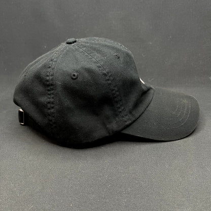 Polo Ralph Lauren Black Strapback Hat White Pony Logo Classic Sport Adjustable