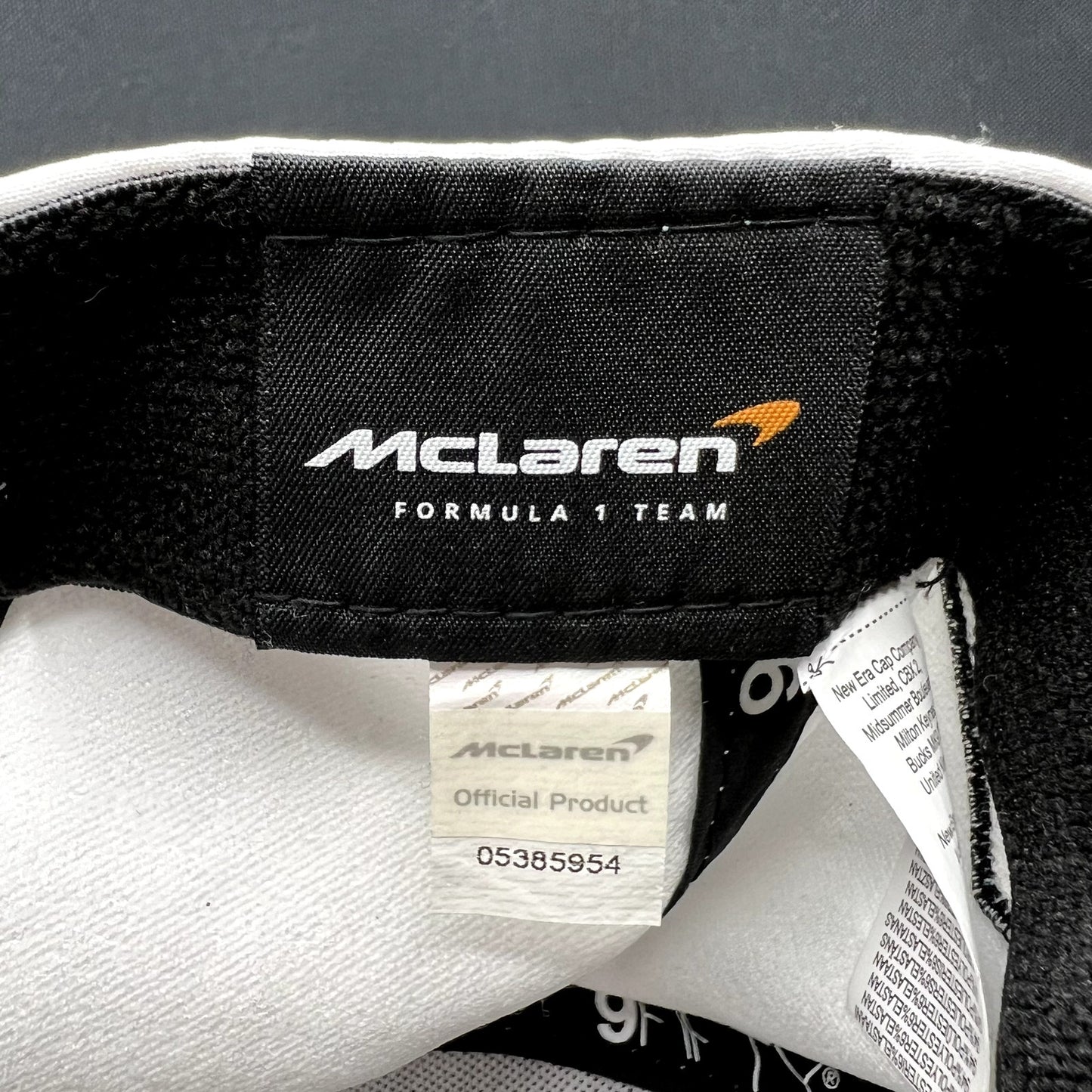 McLaren Formula 1 Team New Era 9FIFTY Stretch Snapback Hat