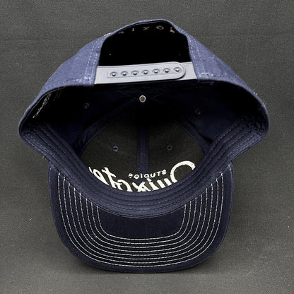 Quixote Studios Los Angeles Snapback Hat Navy Film Production Cap
