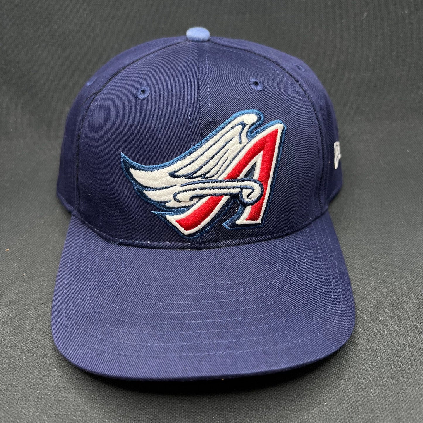 Vintage Anaheim Angels Winged A New Era Snapback Hat MLB 2000s