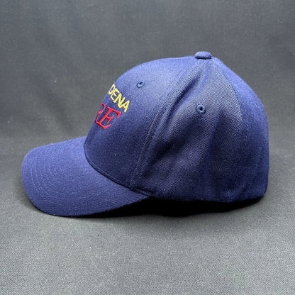 Pasadena Fire Department Flexfit Hat Navy Red Yellow S/M Yupoong