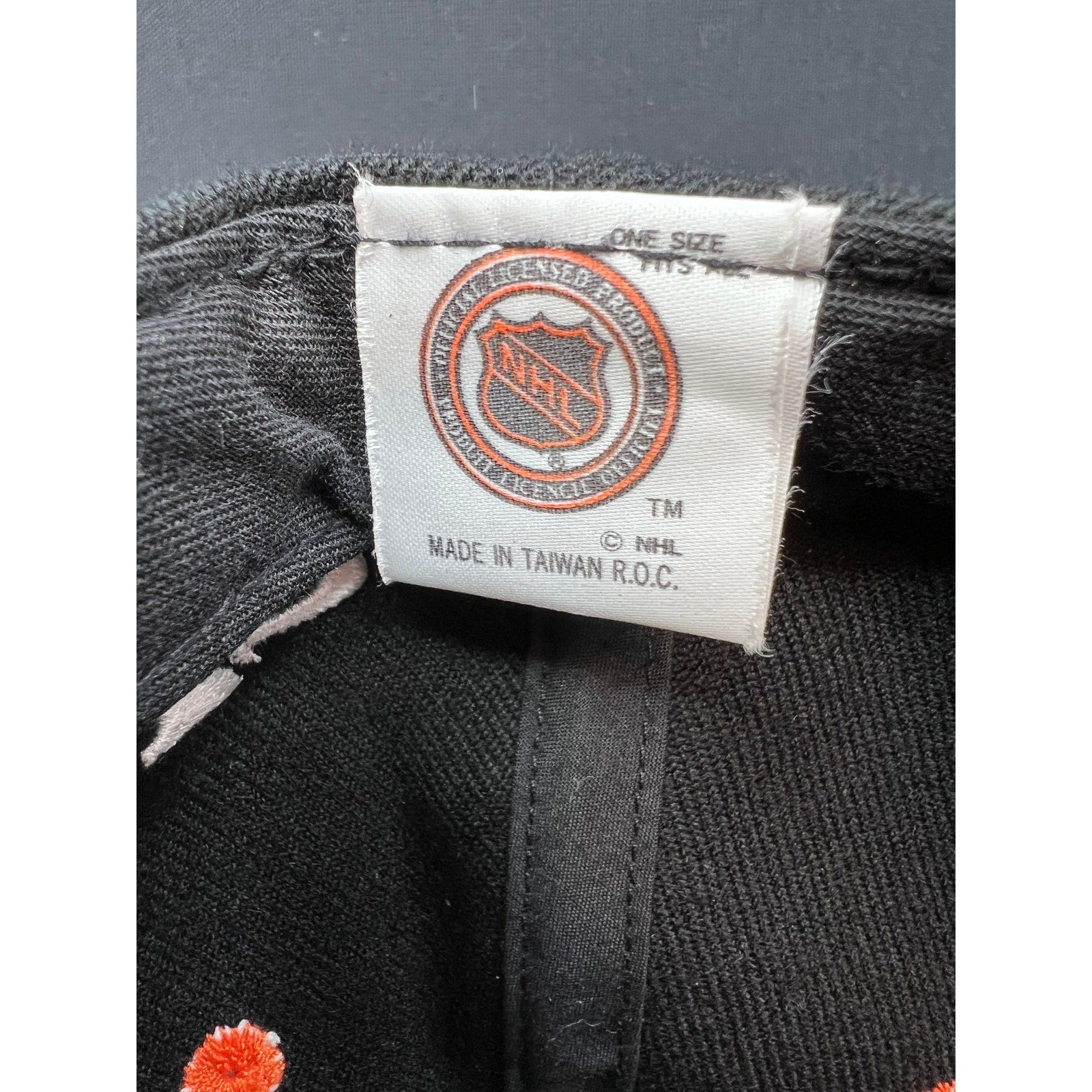 Vintage Philadelphia Flyers Snapback Hat Logo Athletic Collegiate Script Taiwan