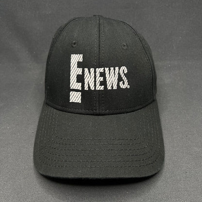 Vintage E! News Snapback Hat Otto Cap Black TV Promo Media