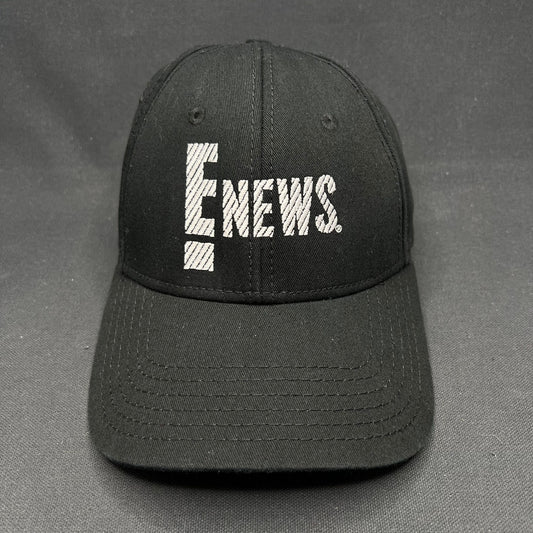 Vintage E! News Snapback Hat Otto Cap Black TV Promo Media