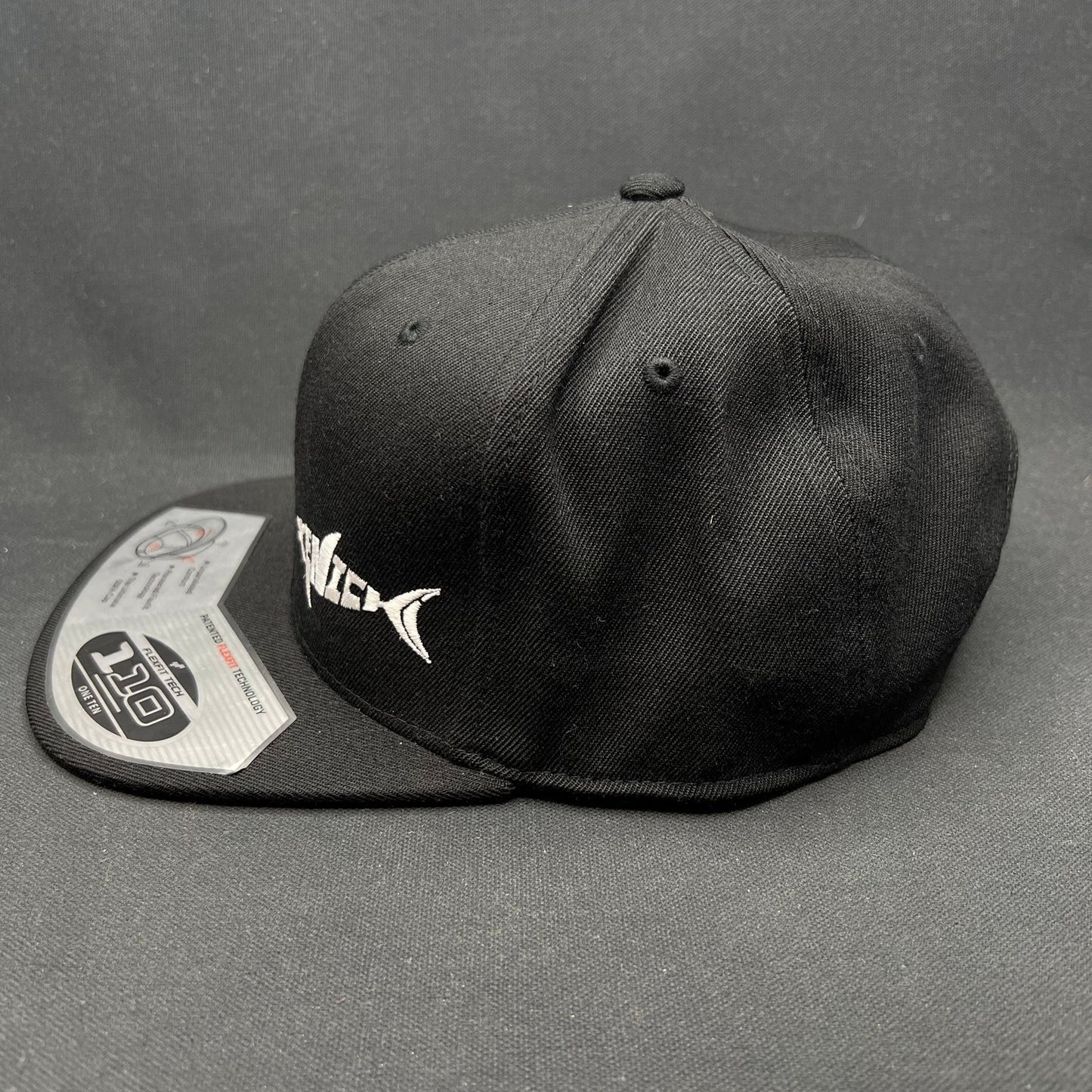 Kenichi Fishing Flexfit 110 Snapback Hat Black Yupoong NWT