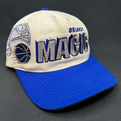 Vintage Orlando Magic Shadow Snapback Sports Specialties NBA Hat See Description