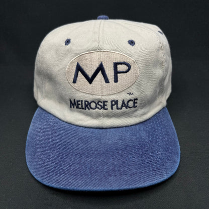 Vintage Melrose Place Hat 90s TV Promo FOX Snapback Cap Spellout USA Style