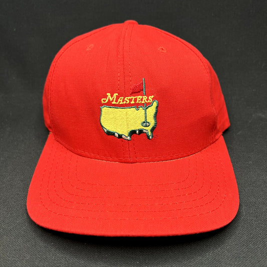 Vintage Masters Augusta National American Needle Strapback Hat USA