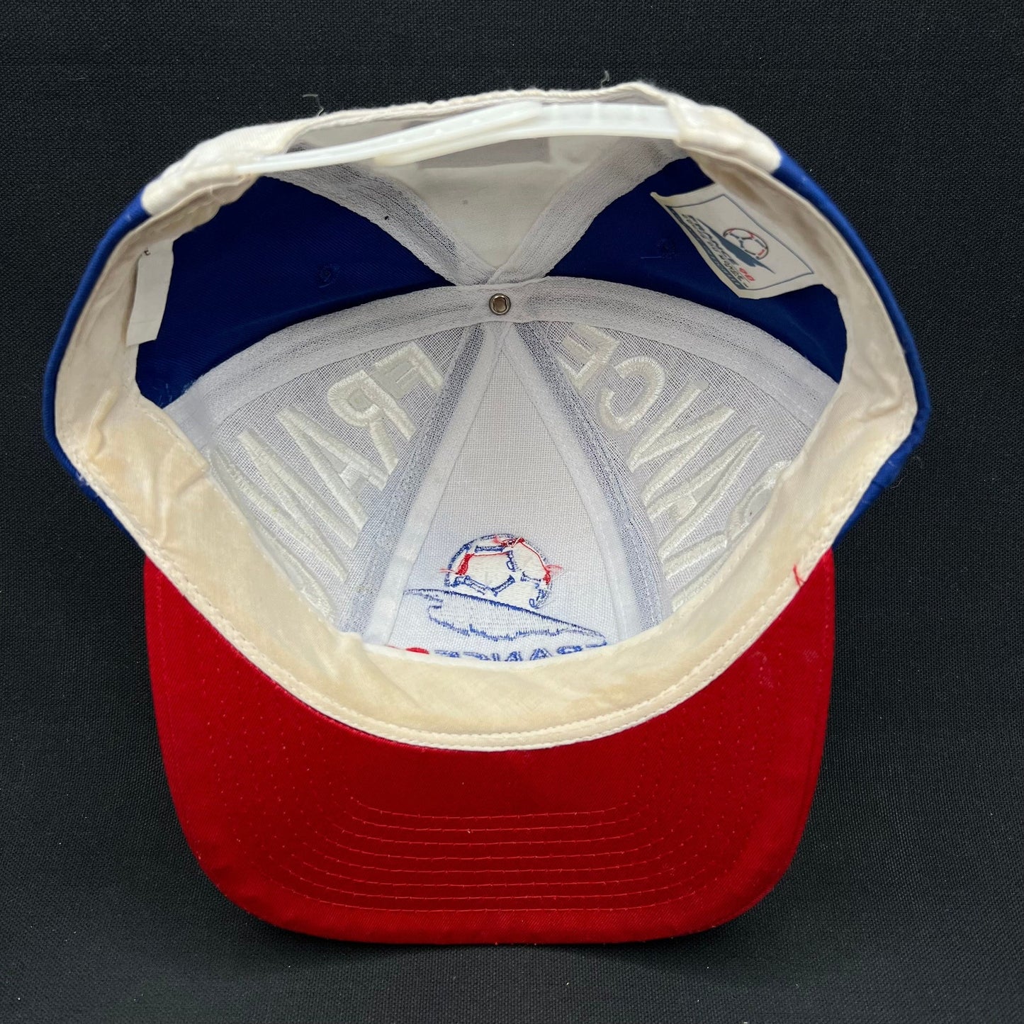 Vintage 1998 France World Cup Snapback Hat Soccer Coupe Du Monde