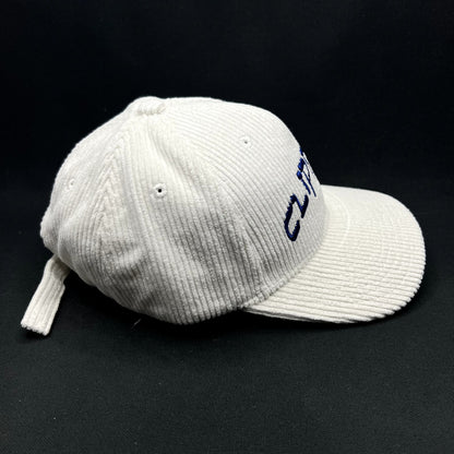 Los Angeles Clippers White Corduroy Cedars-Sinai Strapback Hat Melonwear