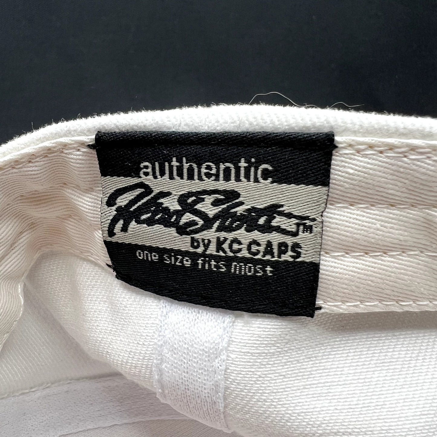 Scott Pilgrim Vs The World Movie Promo Strapback Hat White KC Caps