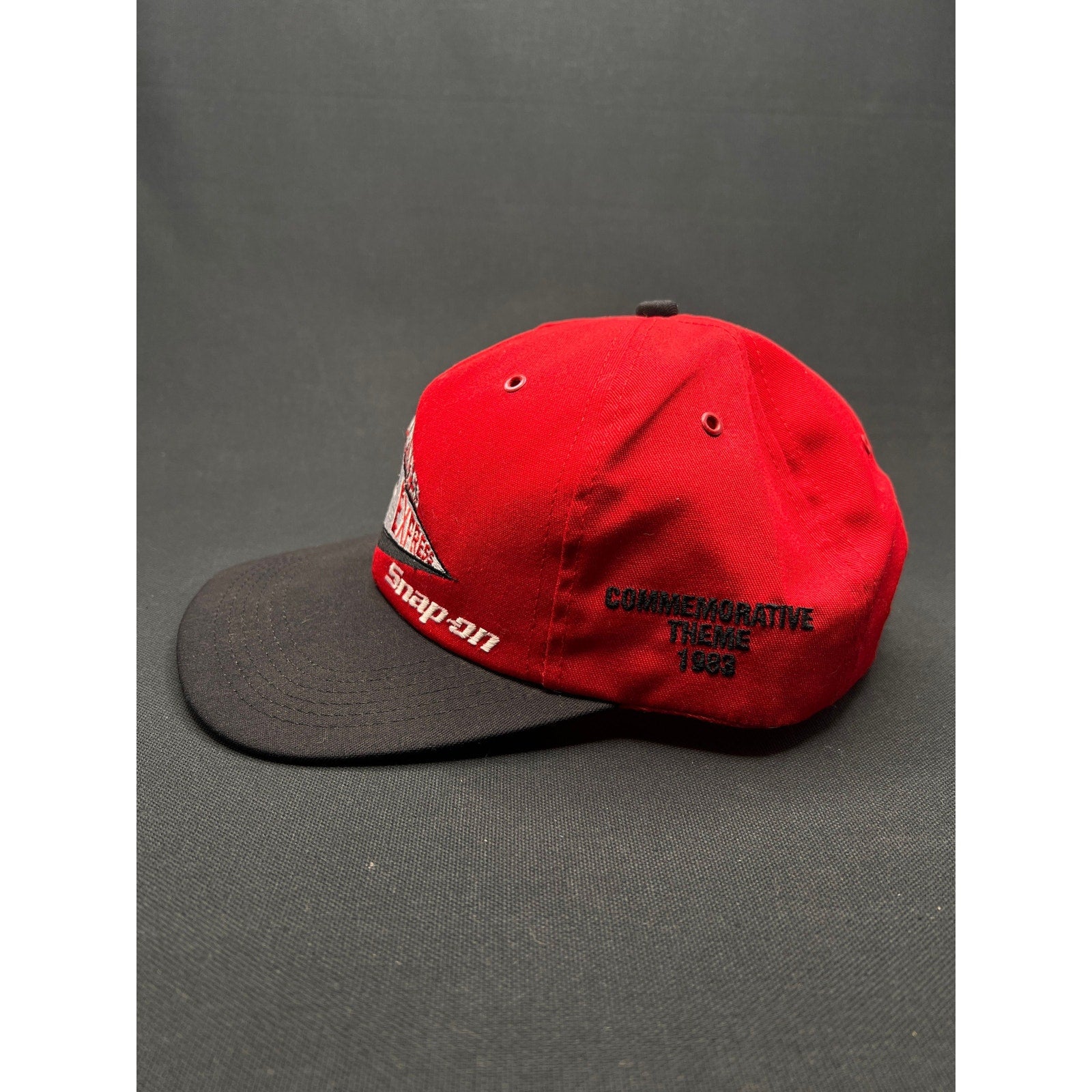 Vintage Snap-on “Success Express” Train Snapback Hat Red/Black 1993