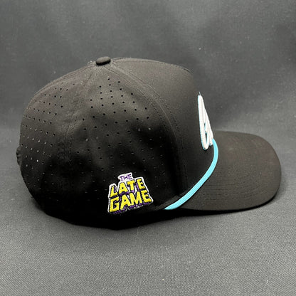 The Late Game Cast Crew Young Genos Snapback Hat Black GSW