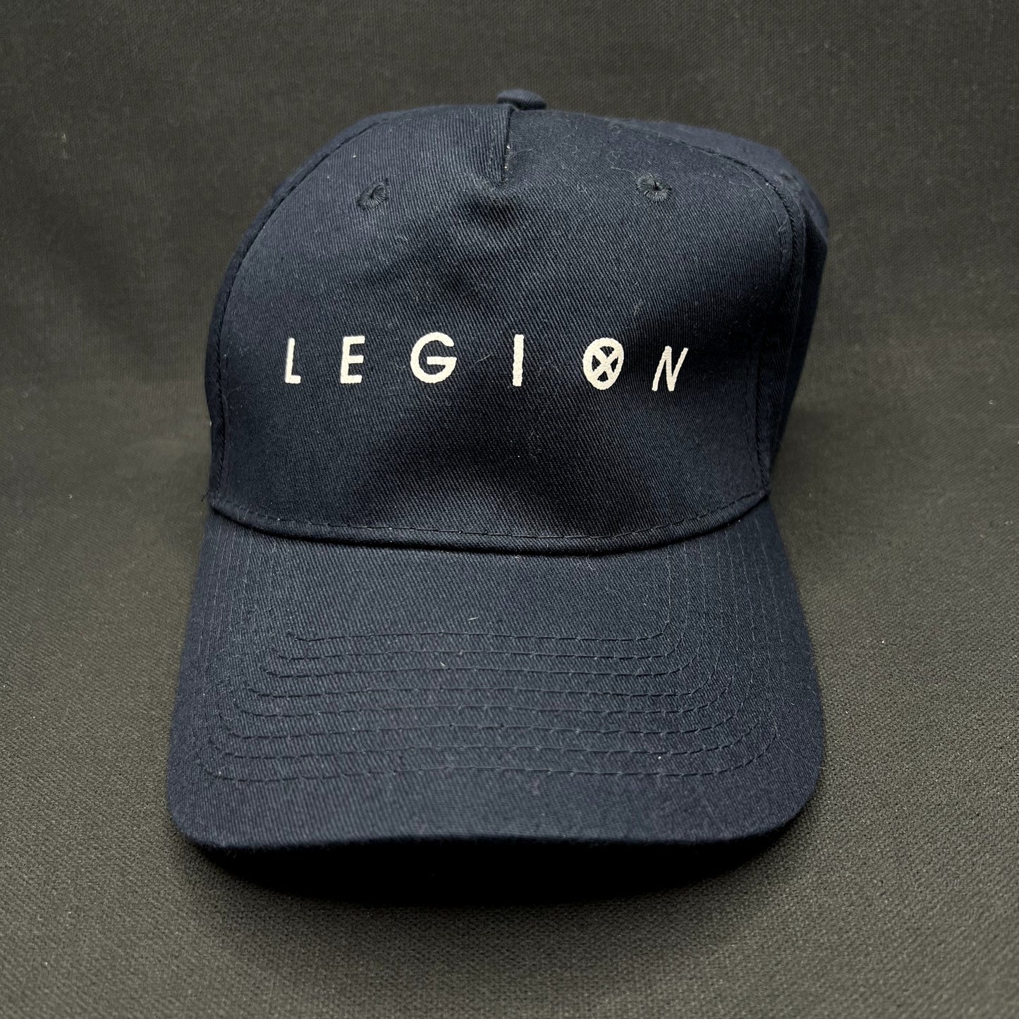 Legion FX Marvel TV Series Strapback Hat Black Port & Company