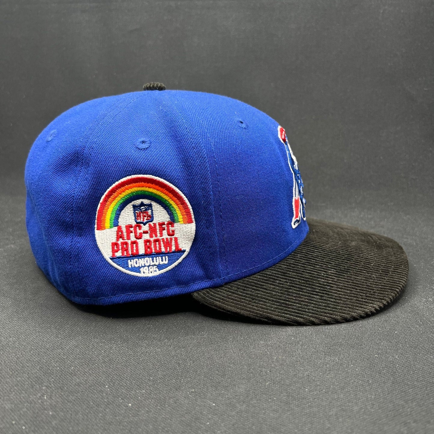 7 5/8 New Era 59FIFTY New England Patriots Throwback Corduroy Brim Hat