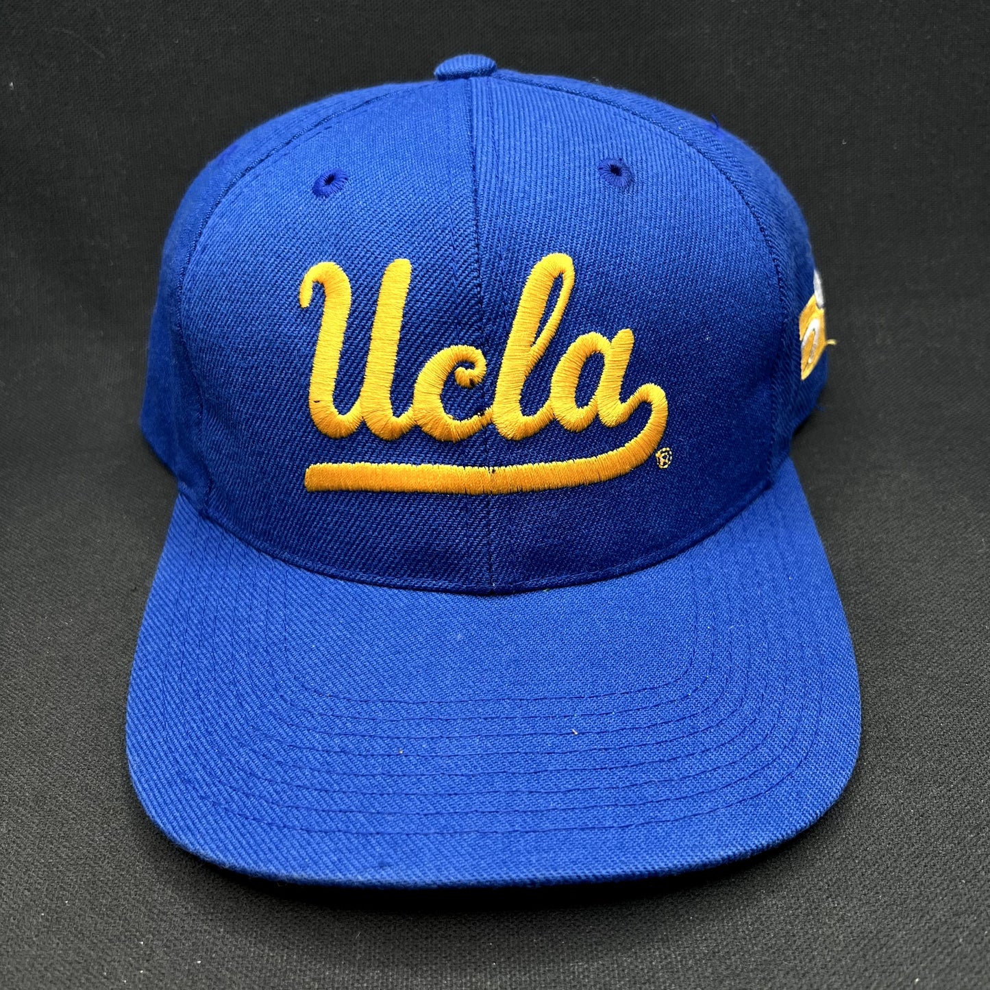 Vintage UCLA Bruins Sports Specialties Script Snapback Hat Blue Gold College