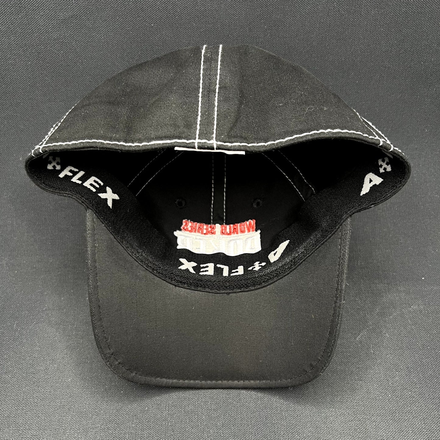 2010 World Series of Poker WSOP Flexfit Hat Black Poker Casino Cap