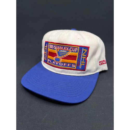 Extremely Rare 1995 St. Louis Blues Stanley Cup Playoffs “Admit One Ticket” Hat