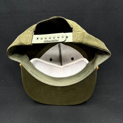 Wendlandt Brewery Richardson Outdoor Snapback Hat Olive Mexico Beer